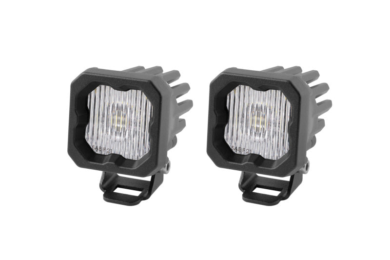 Diode Dynamics Stage Series C1 LED Pod - White SAE Fog Standard ABL (Pair)