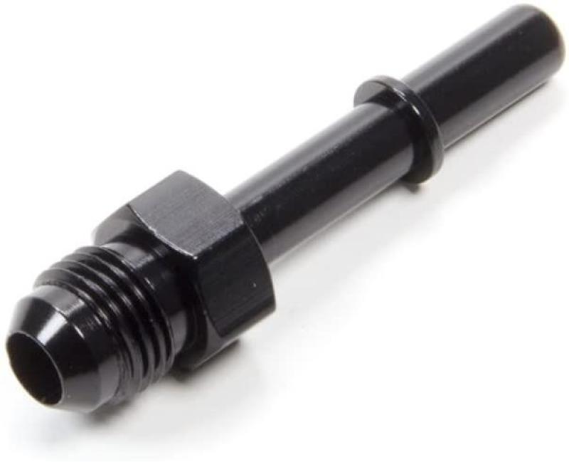 EFI Fuel Adapter Fitting #6 x 3/8 Black