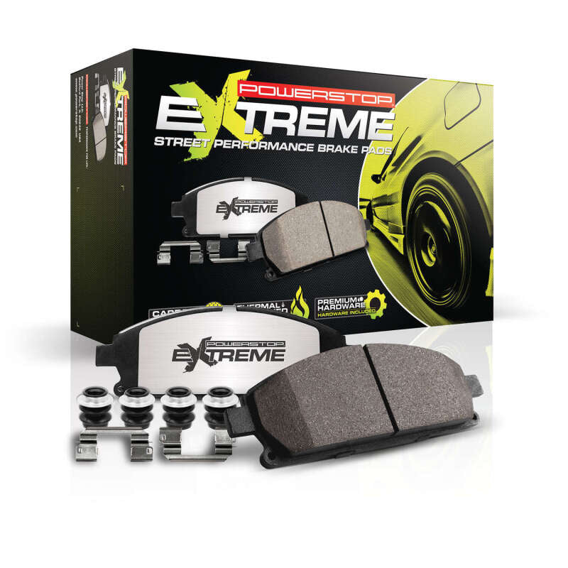 Power Stop 2024+ Ford Mustang Dark Horse Z26 Street Performance Carbon-Fiber Ceramic Brake Pads