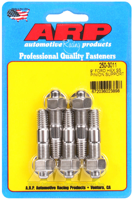 Ford 9in S/S Pinion Support Stud Kit 6pt.