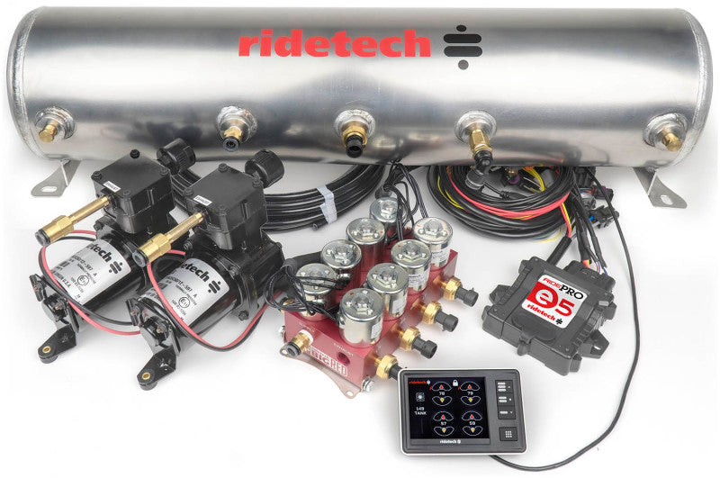 RidePro E5 5 Gallon Dual Compressor 3/8in Valves