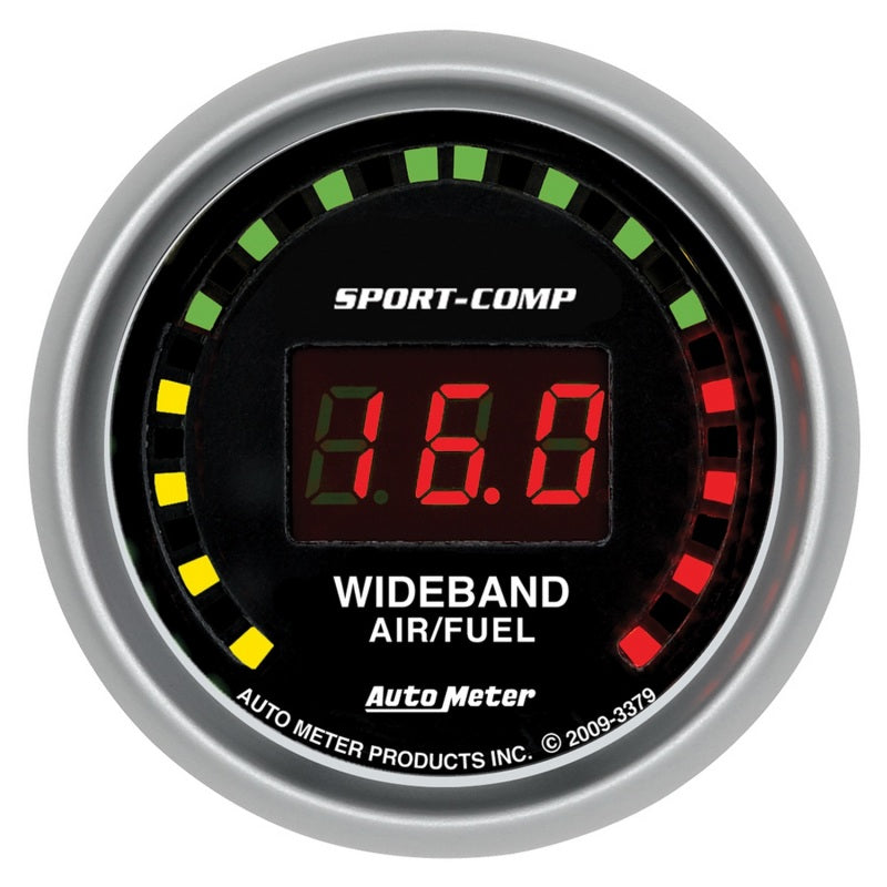 2-1/16 S/C Wide Band Street Air/Fuel Gauge