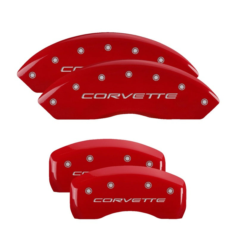 97- Corvette C5/C6 Caliper Covers Red