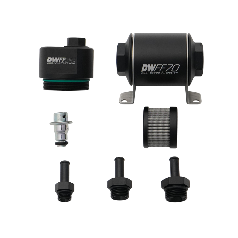 70mm Billet Filter Reg 10 Micron 3/8 Fittings