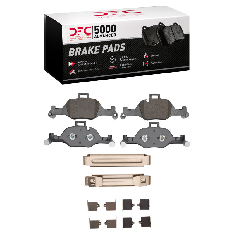 DFC 17-20 BMW 540i xDrive Front 5000 Advanced Ceramic Brake Pads and Hardware Kit