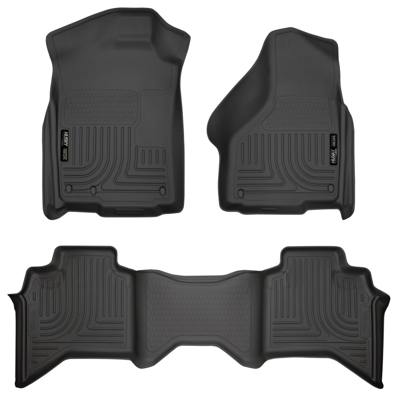 02-09 Dodge Ram Floor Liners Black