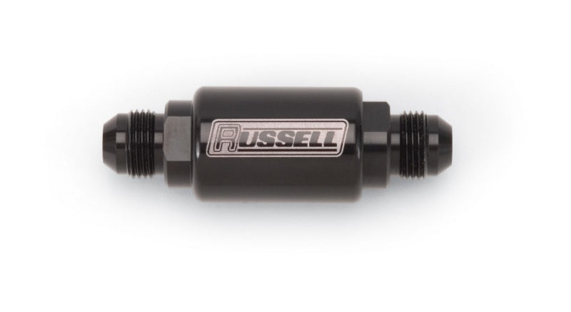 Check Valve 8an Male to 8an Male Black Anodize