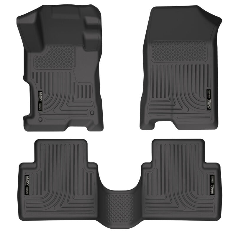 08-12 Honda Accord Front /2nd Floor Liners Black