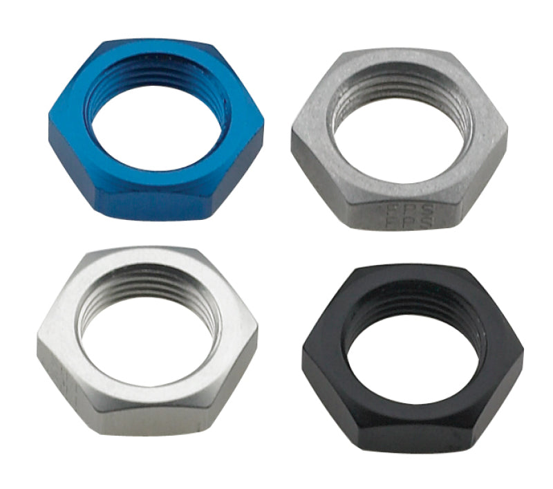 Bulkhead Nut #12 Black