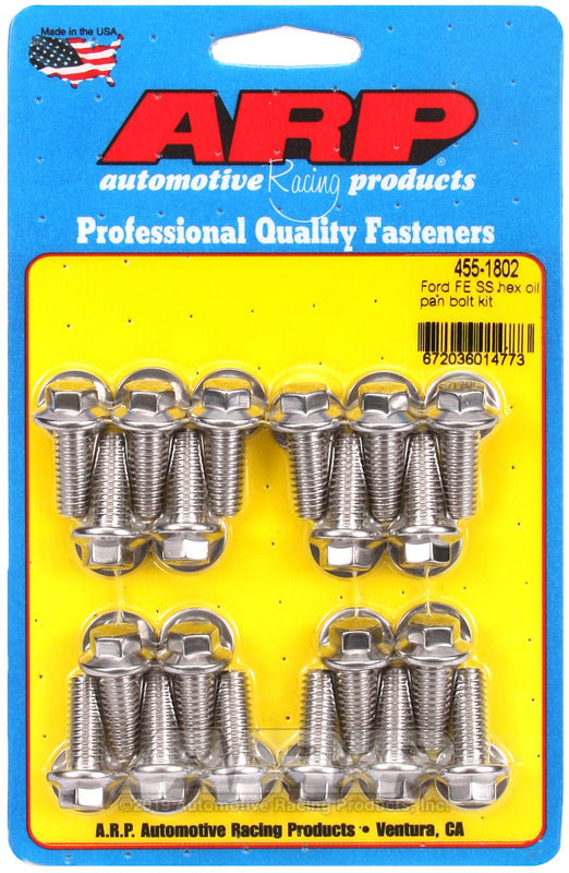 BBF S/S Oil Pan Bolt Kit 6pt.