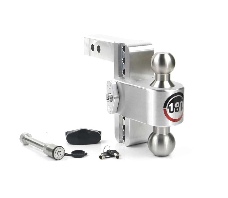 Turnover Ball  6in Drop Hitch w/ 2in Shank