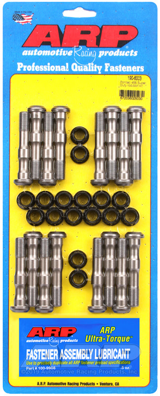 Pontiac Rod Bolt Kit - Fits 455 Super Duty