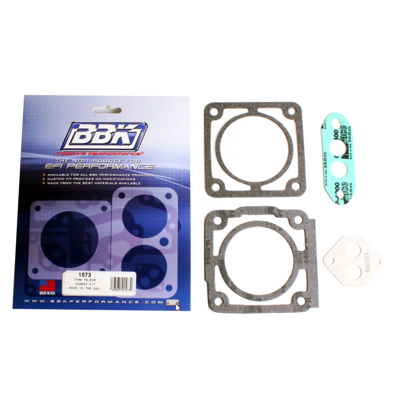 Throttle Body Gasket Kit - 75mm 86-93 Mustang