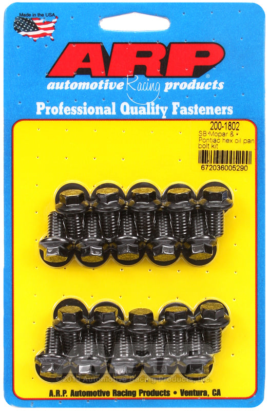 SBM Oil Pan Bolt Kit