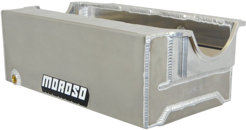 SBC Sprint Car Alum. Oil Pan - Wet Sump 9.5qts.