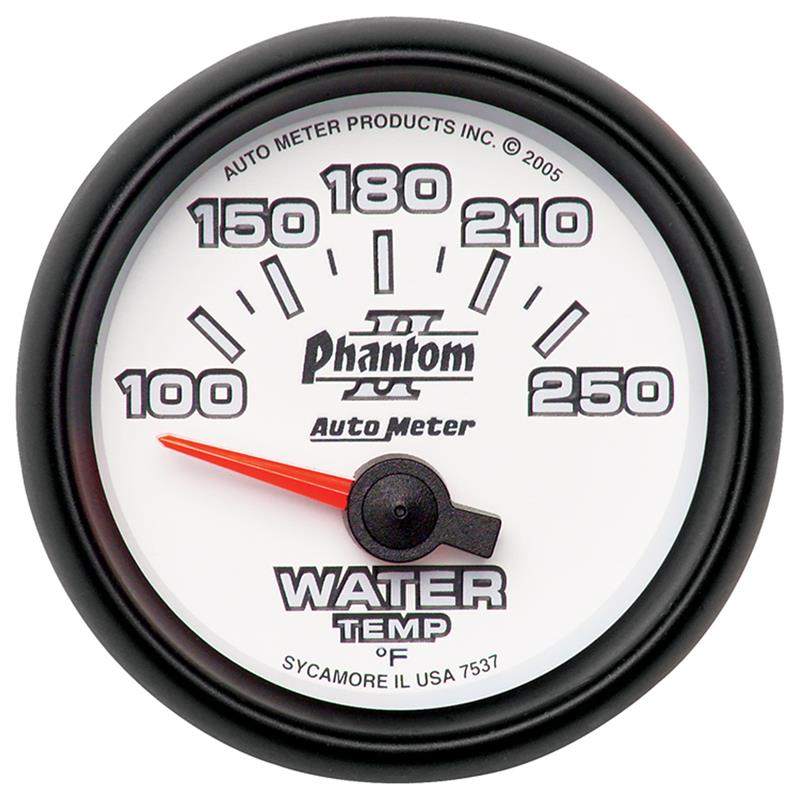 2-1/16in P/S II Water Temp. Gauge 100-250