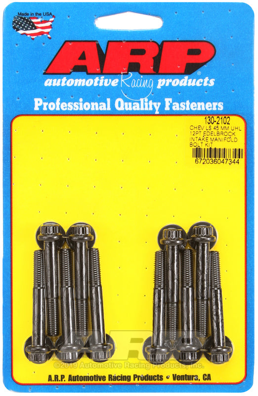 Intake Manifold Bolt Kit GM LS w/Edelbrock Intake