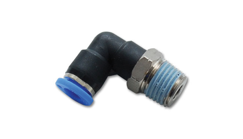 Male 90 Degree Push Lock 1/16in NPT to 1/4in Tube