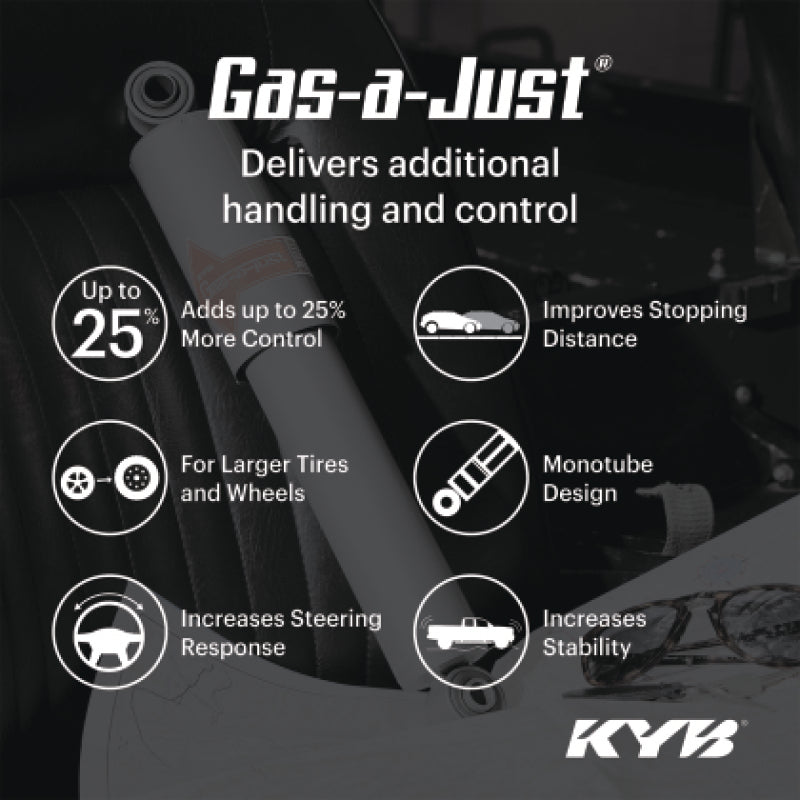 KYB 10-13 Mazda 3 (Exc. Mazdaspeed) Gas-A-Just Shock - Rear