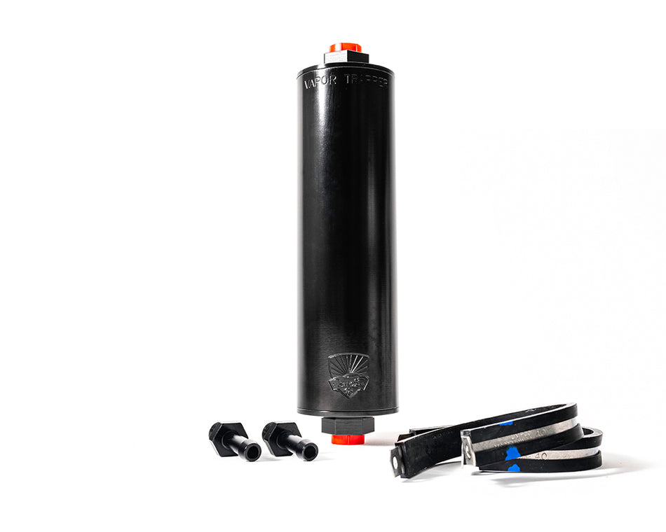 Basic Install Package 8in Black w/Dell Clamps