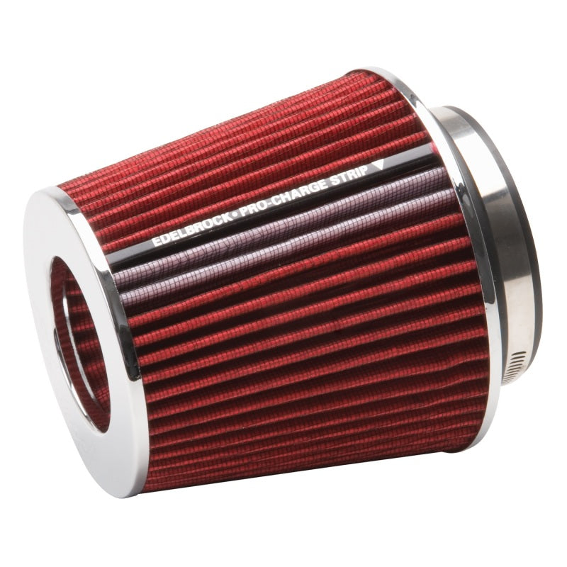 Pro-Flo Air Filter Cone 6.70 Tall Red/Chrome