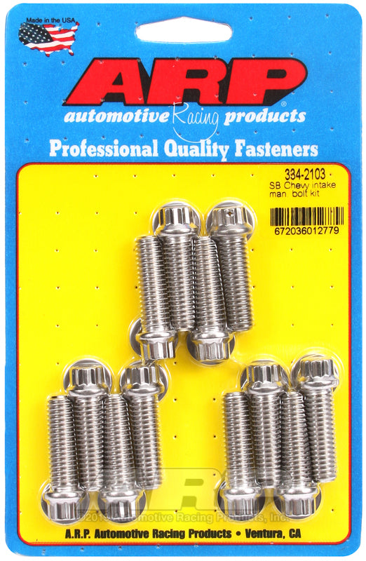 SBC Intake Bolt Kit