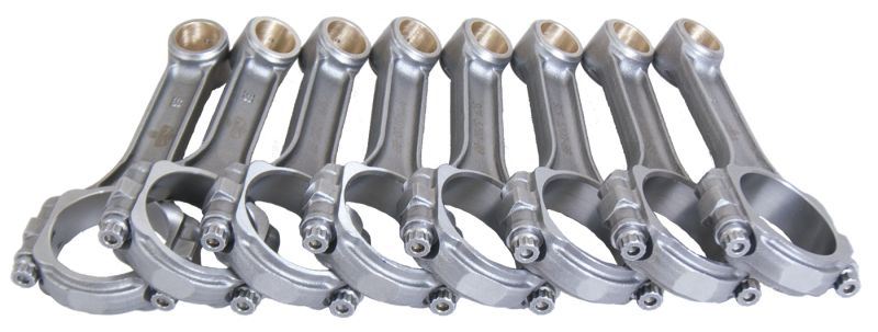 SBC L/W 5140 Forged I-Beam Rods 5.700in