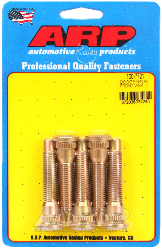 Wheel Stud Kit - Dodge Neon Front
