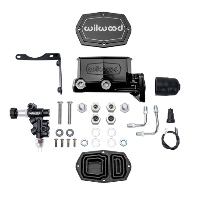 Tandem M/C Kit w/Prop Valve Mopar Black