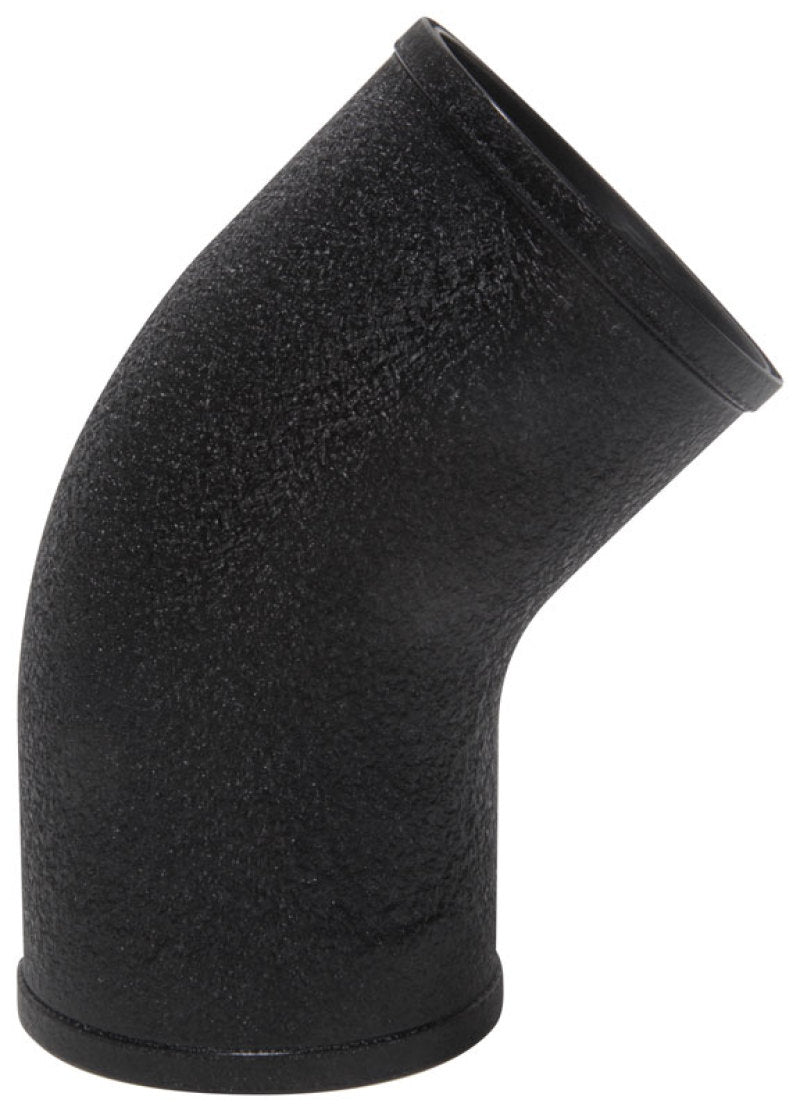 3in 45 Degree Elbow Tube Black