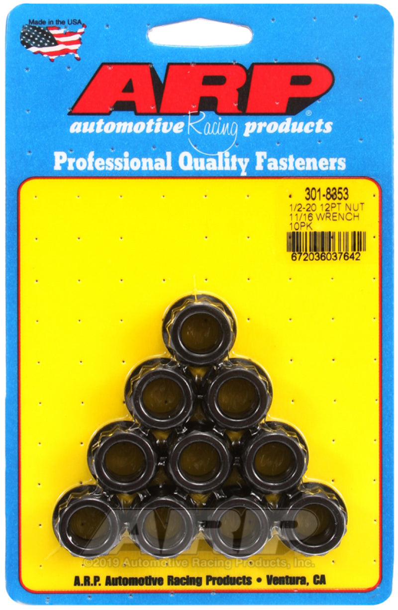 1/2-20 12pt Nuts (10pk)