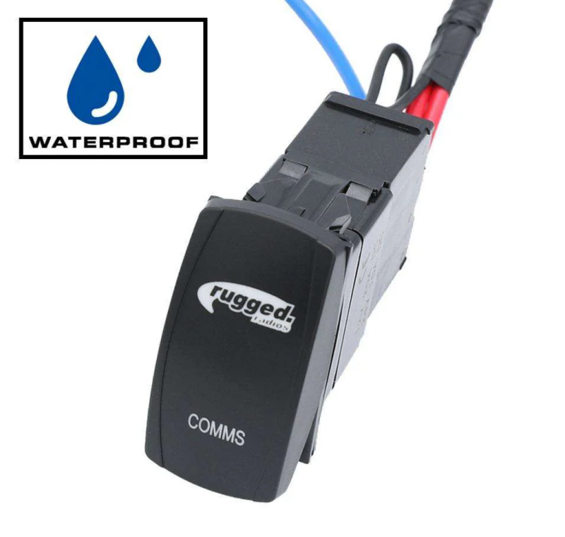 Rocker Switch Waterproof w/Harness GMR25