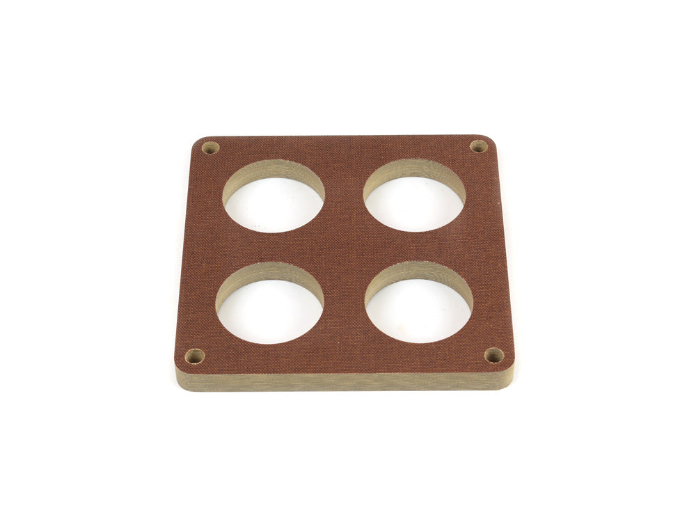 Canton 85-212 Phenolic Carburetor Spacer For 4500 Holley 4 Hole 1/2 Inch