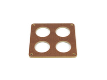 Load image into Gallery viewer, Canton 85-214 Phenolic Carburetor Spacer For 4500 Holley 4 Hole 1/4 Inch