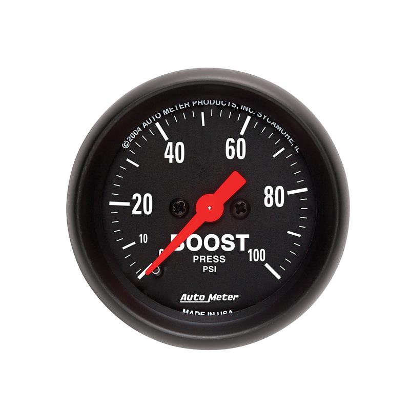 2-1/16in Z/S Boost Gauge - 0-100psi