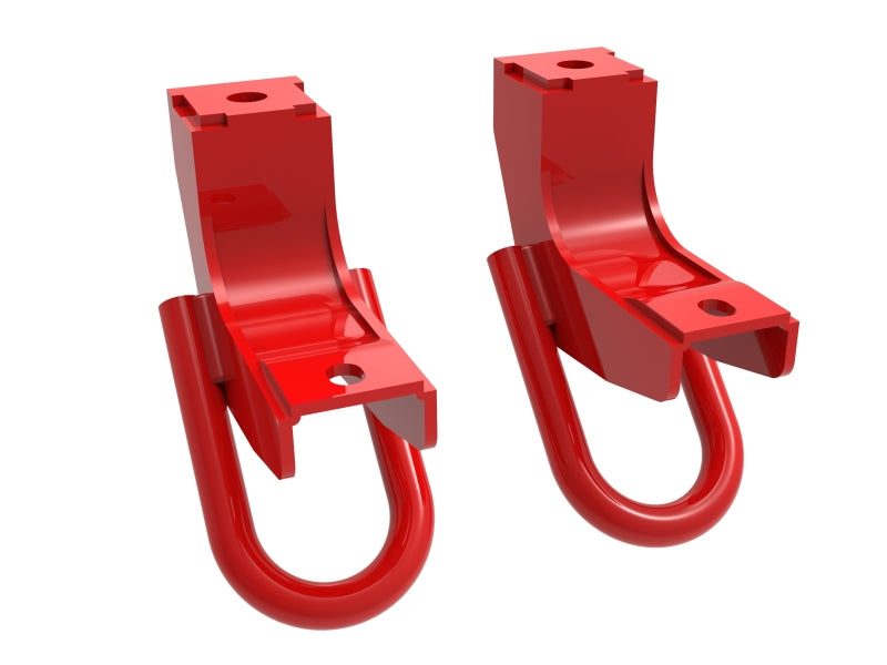 Tundra Front Tow Hooks Red Pair