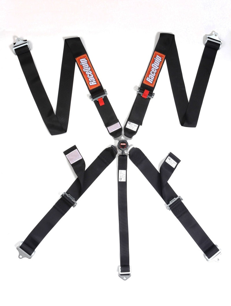 5pt Harness Camlock SFI Sportsman P/U Black
