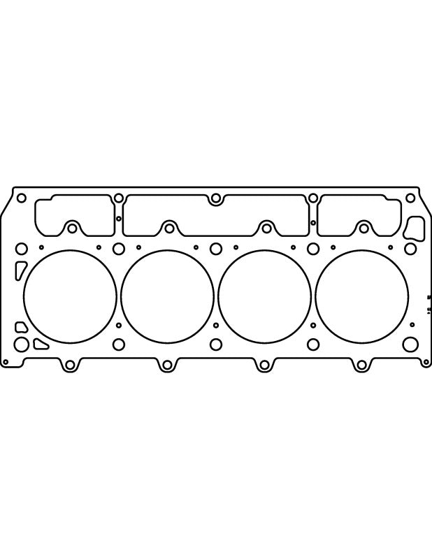 4.200 MLX Head Gasket RH .052 GM LSX
