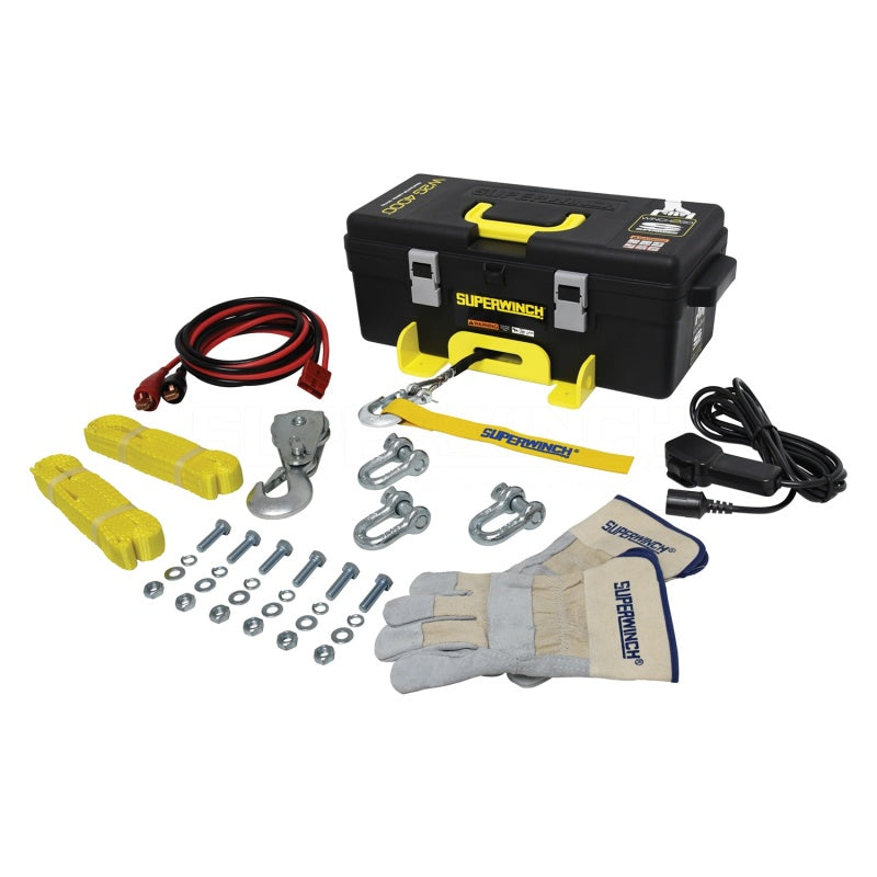 Winch2Go 4000lb Winch Synthetic Rope