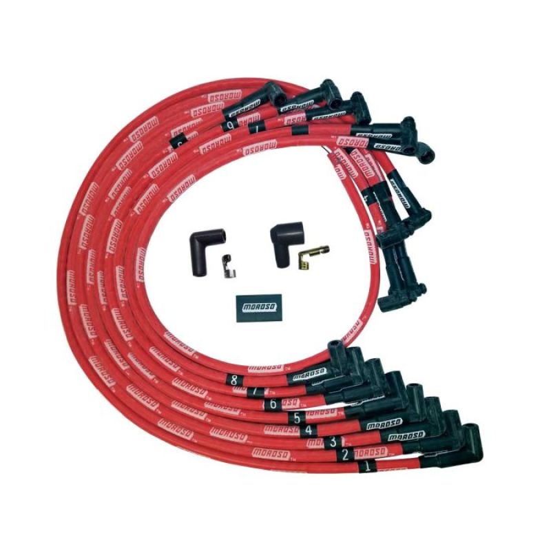Ultra Plug Wire Set SBC Under V/C Red