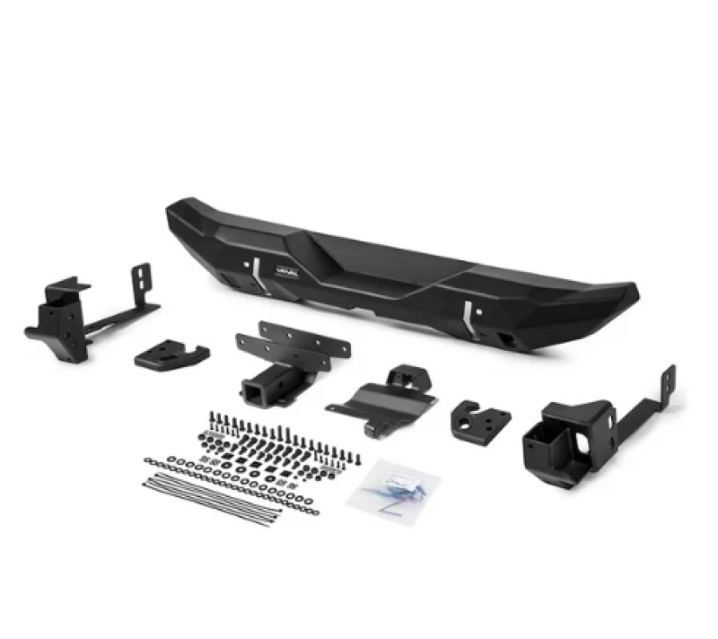 Rival 2018-2026 Jeep Wrangler JL  Rear Aluminum Stubby Bumper