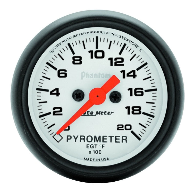 2-1/16in Phantom 2000 Degree Pyrometer