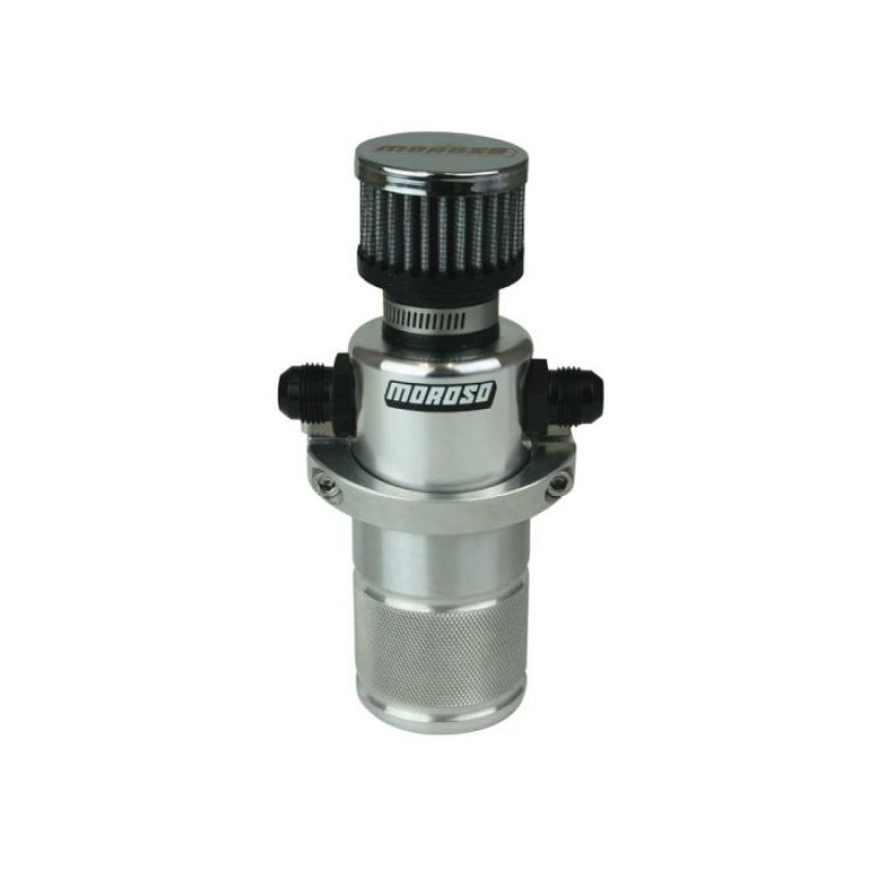 Compact Breather Tank Billet Alm. Polished