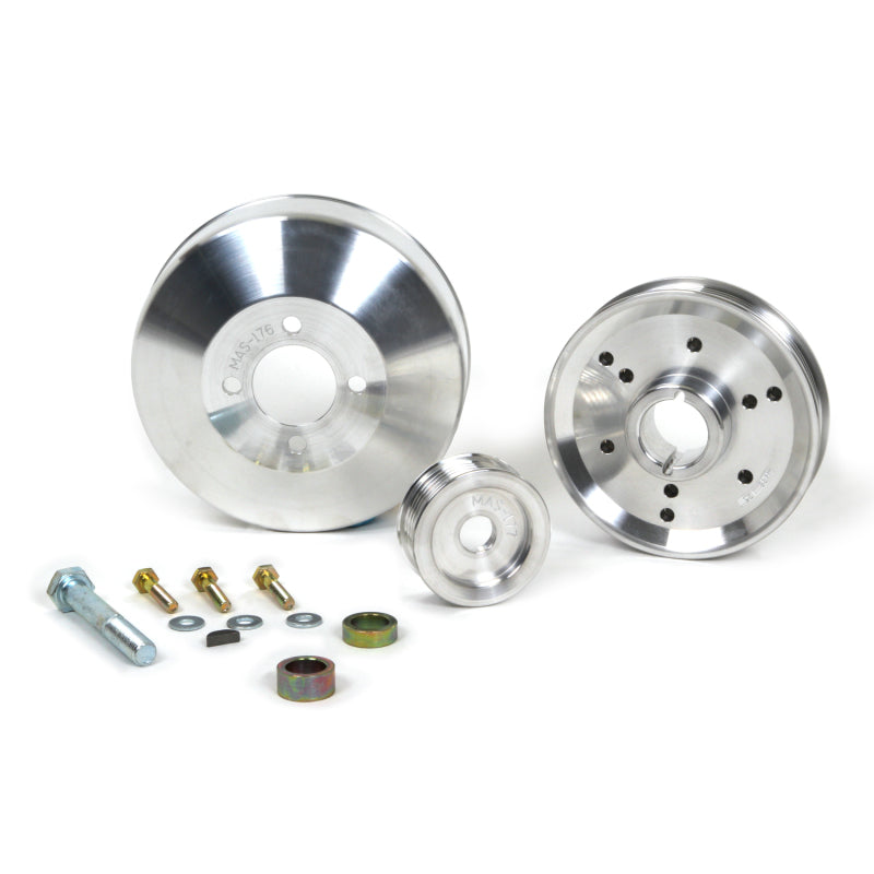 3pc. Aluminum Pulley Kit - 96-01 GT/Cobra 4.6L