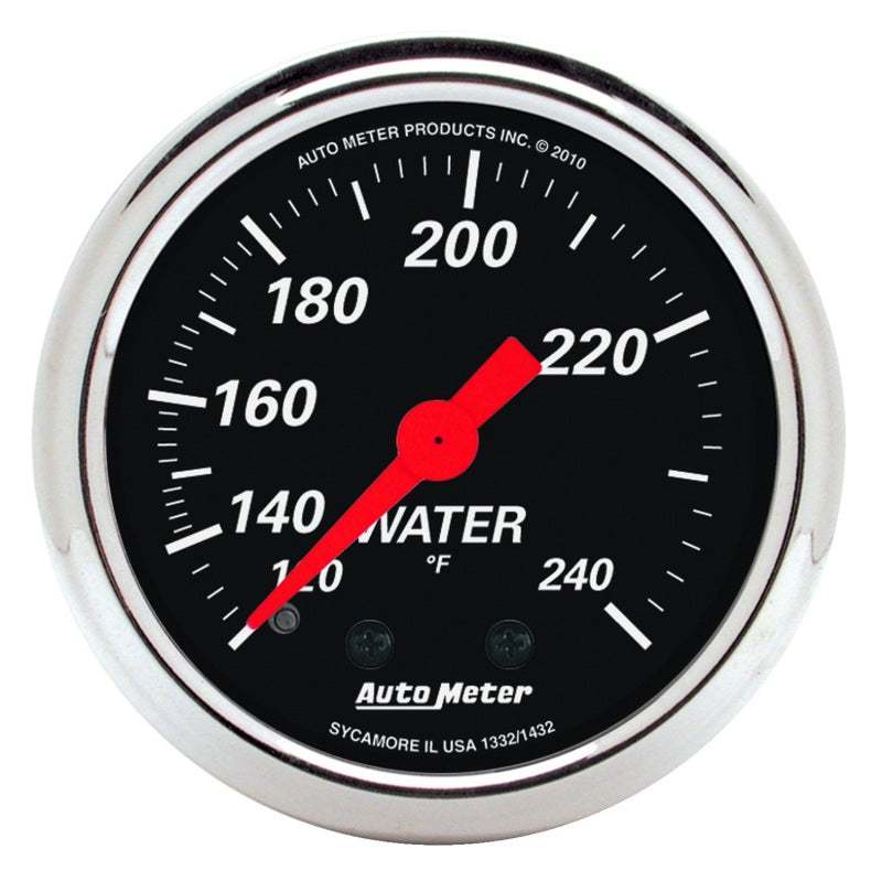 2-1/16 D/B Water Temp Gauge 120-240 Degrees