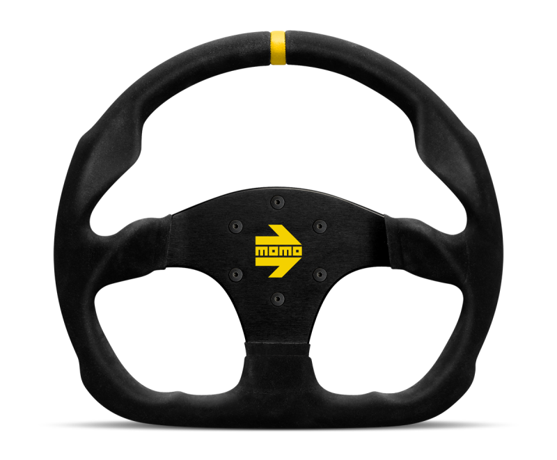 MOD 30 Steering Wheel Black Suede