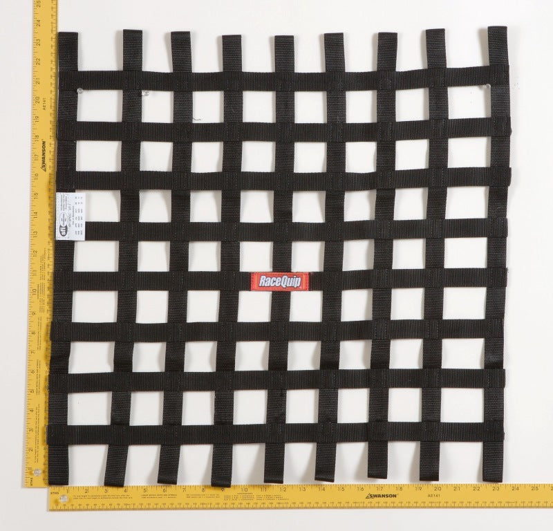 Ribbon Net 24x24 SFI Black