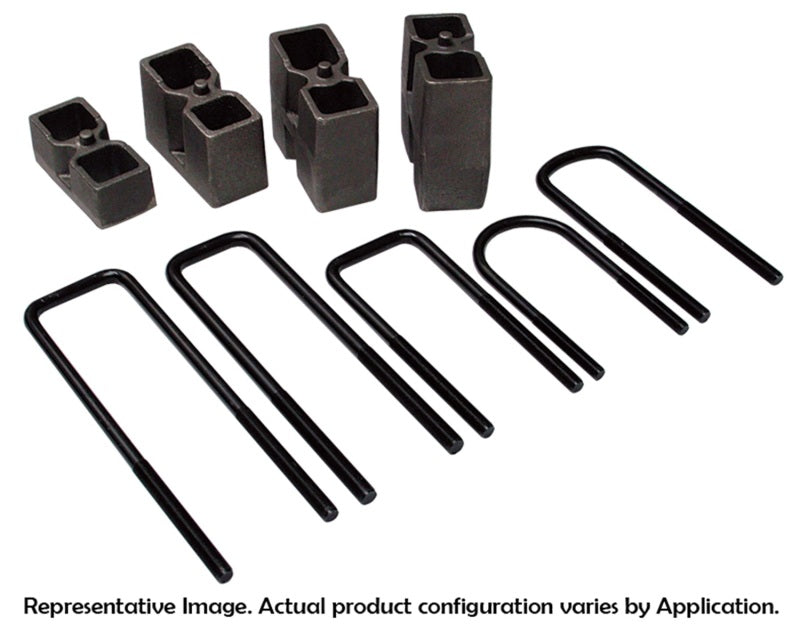 Rear Block Kit 4.5in with U-Bolts