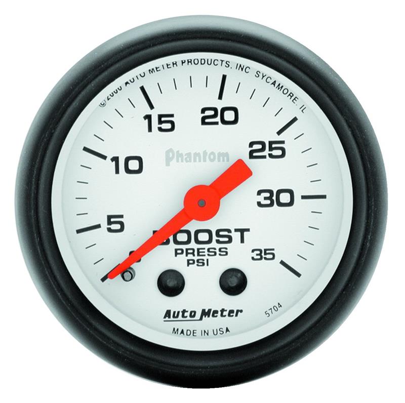 2-1/16in Phantom Boost Gauge