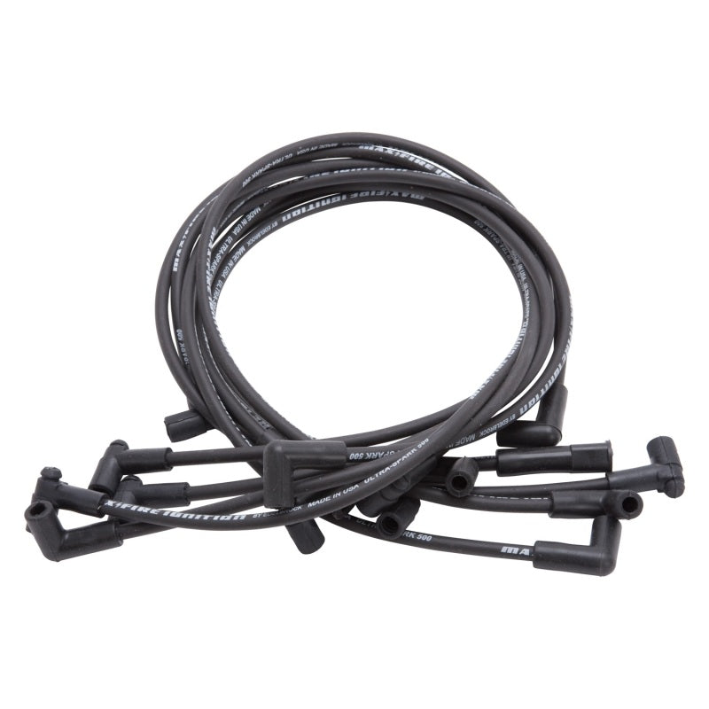 Max Fire Plug Wire Set SBC w/HEI 90 Degr Black
